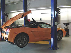 Lamborghini Gallardo Spyder Repair