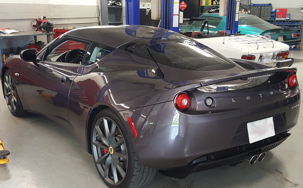 Exotic car repair - Lotus Evora