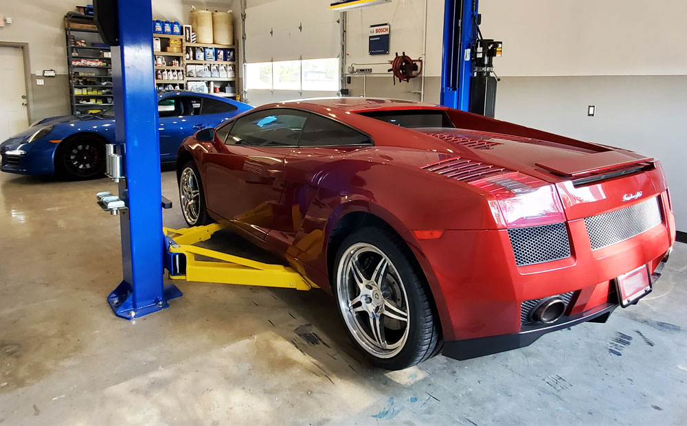 Exotic car repair - Lamborghini Gallardo