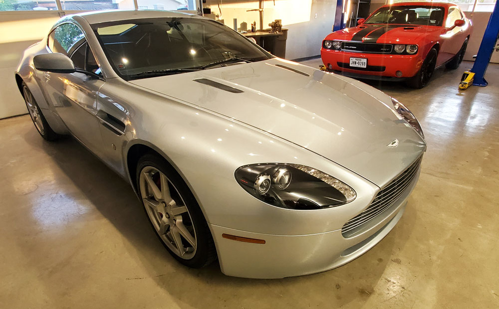 Exotic car repair - Aston Martin