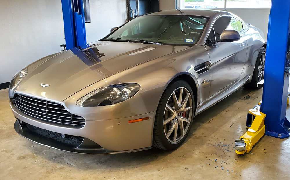 Exotic car repair - Aston Martin Vantage