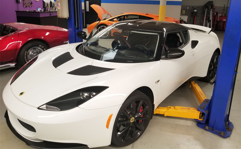 Exotic car repair - Lotus Evora