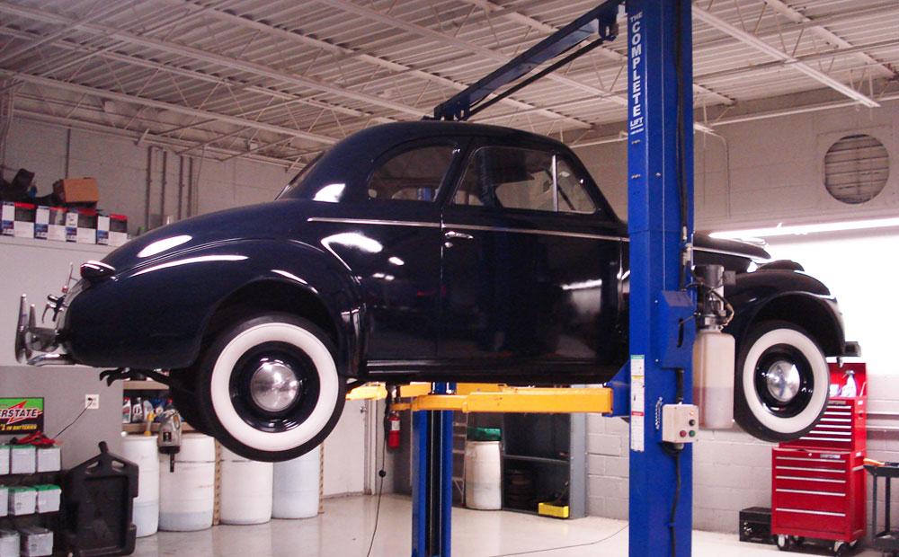 antique vehicle repair - '39 Pontiac named the Duchess