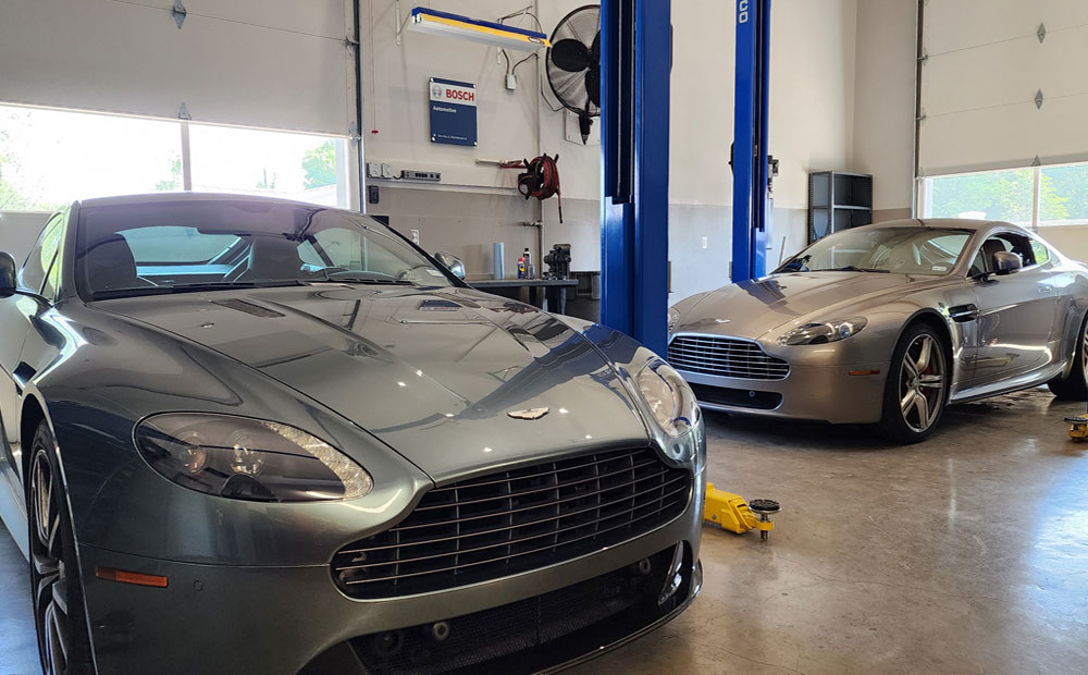 Aston Martin inspection and service