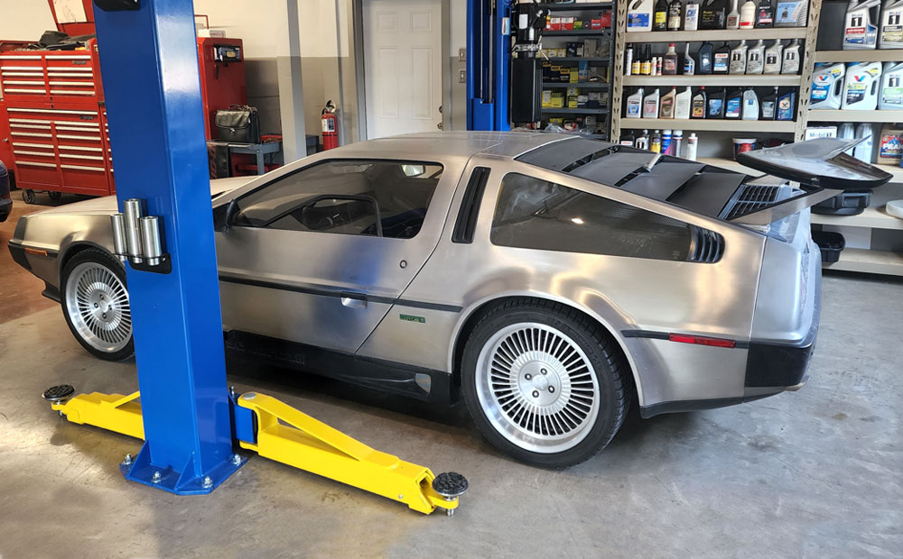 domestic car repair - DeLorean dmc-12