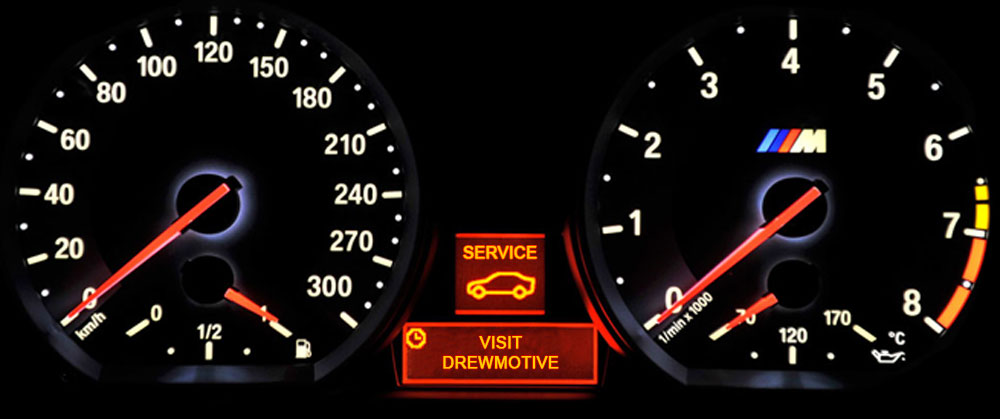 BMW M Dash - service at Drewmotive auto repair