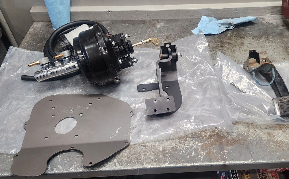 vintage car brakes / pontiac - disc brake conversion installation