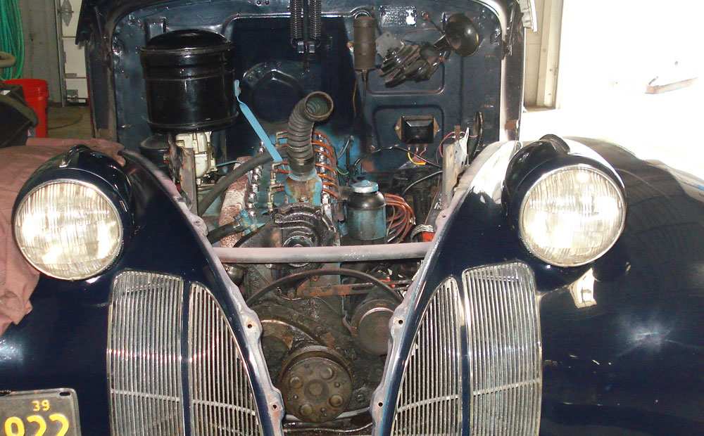 antique car repair - radiator repair