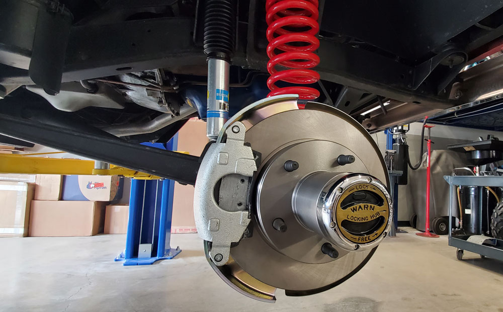 classic truck brakes / ford bronco - disc brake conversion install