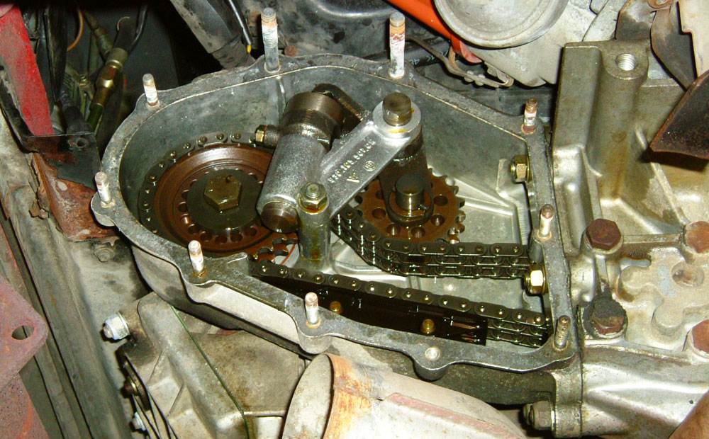 classic car repair / porsche 911 - timing chain