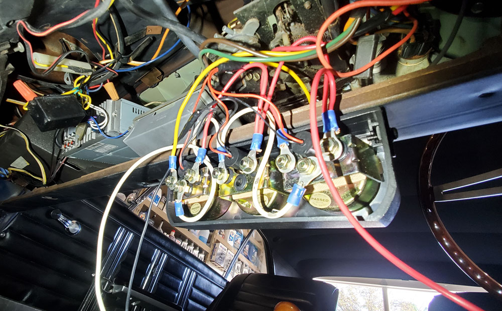 classic car wiring - electrical circuits and guage installs