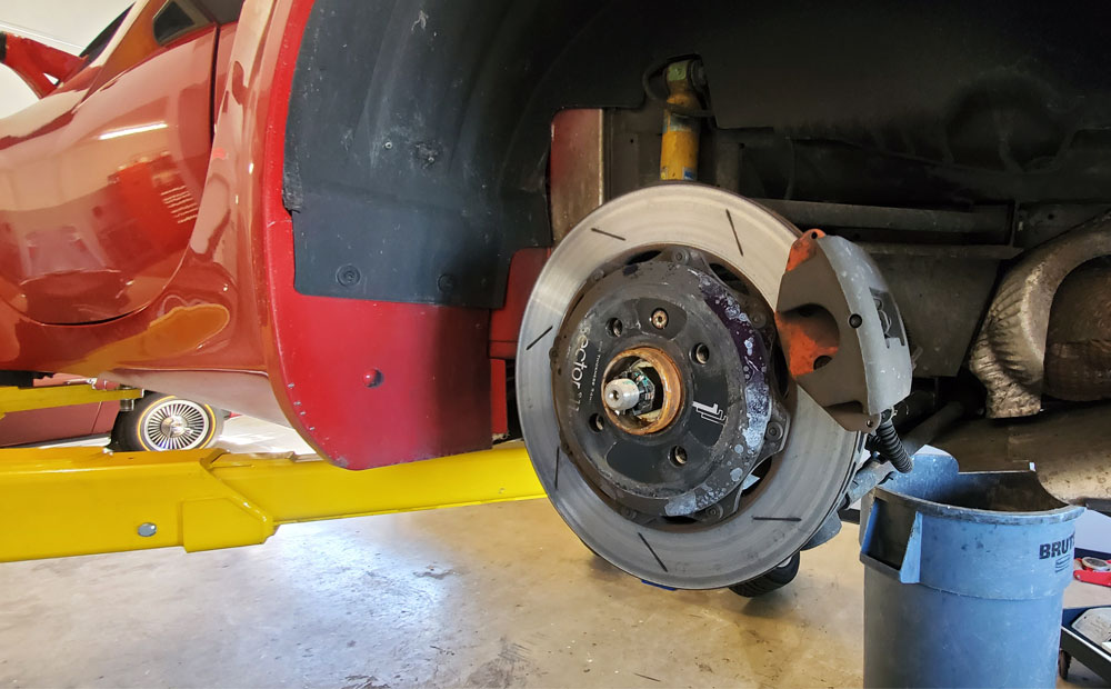 exotic car repair Lotus - brake service