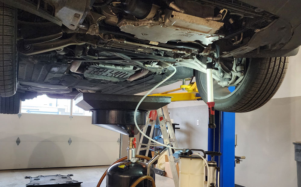 import car repair / Porsche - PDK fluid service