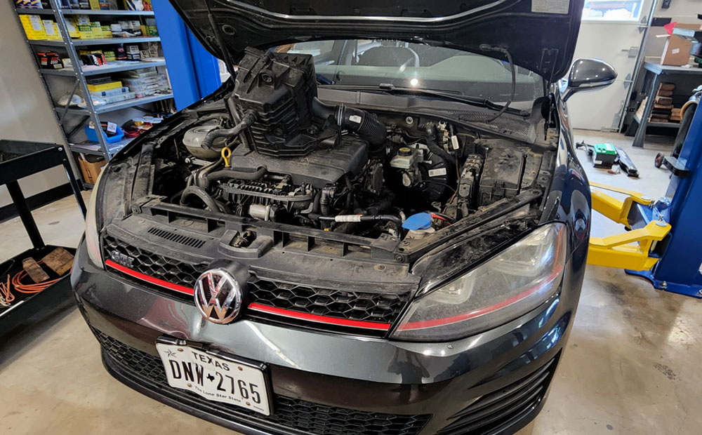 import car repair / VW - DSG fluid service