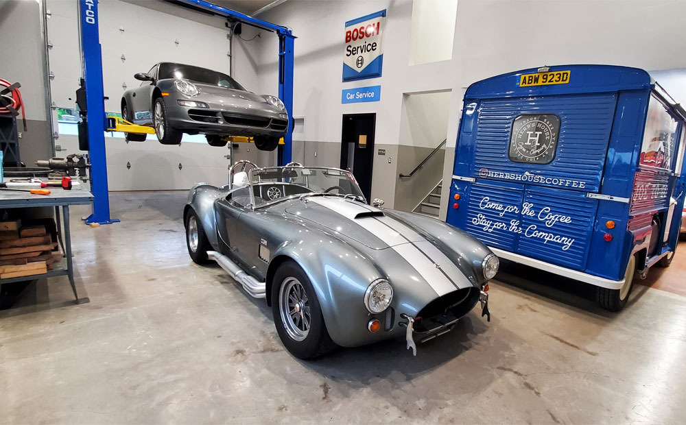 Classic car repair - cobra and citroen