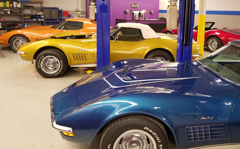 Classic Corvette repair in Dallas Fort Worth, Texas