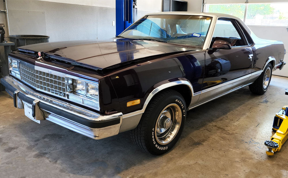 niche car pre-purchase vehicle inspection - chevy el camino