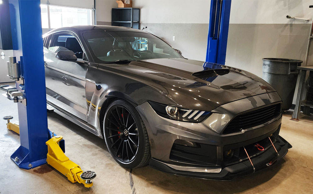 domestic car repair - ford mustang rousch stage 2