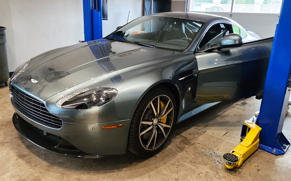 exotic car repair - aston martin