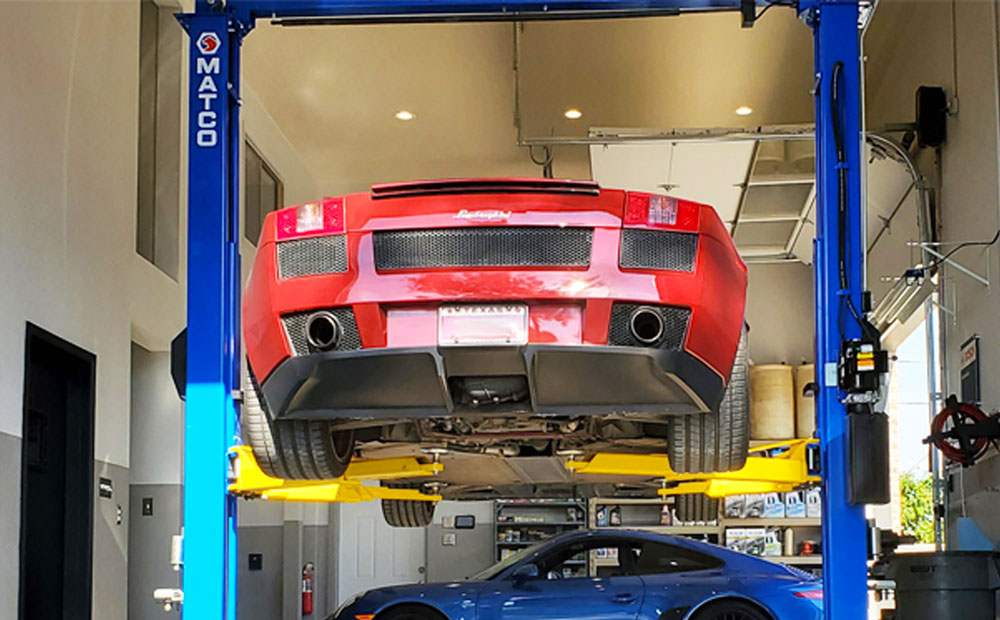 we also repair exotic vehicles - Lamborghini Gallardo