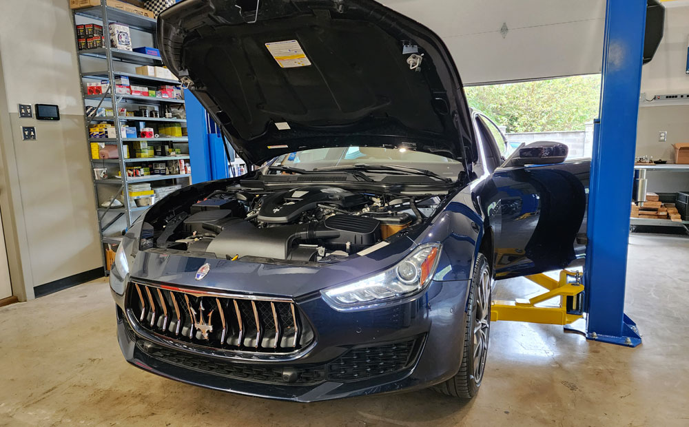 exotic car repair- Maserati