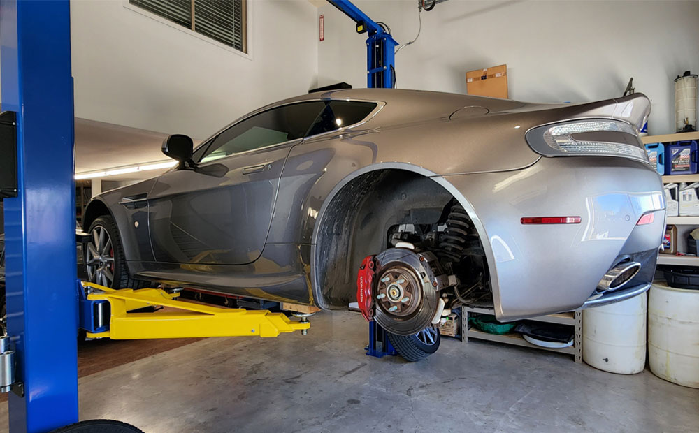 Exotic car repair - Aston Martin Vantage