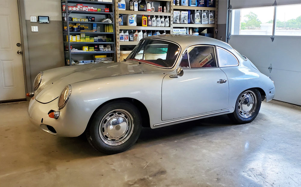 vintage car pre-purchase inspection - porsche 356