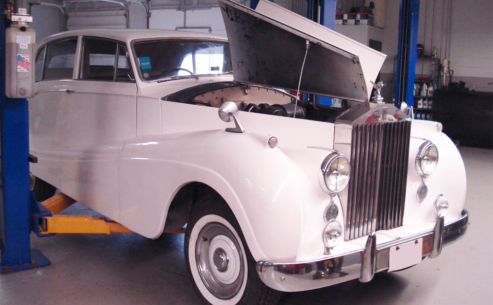 vintage car pre-purchase inspection - rolls royce