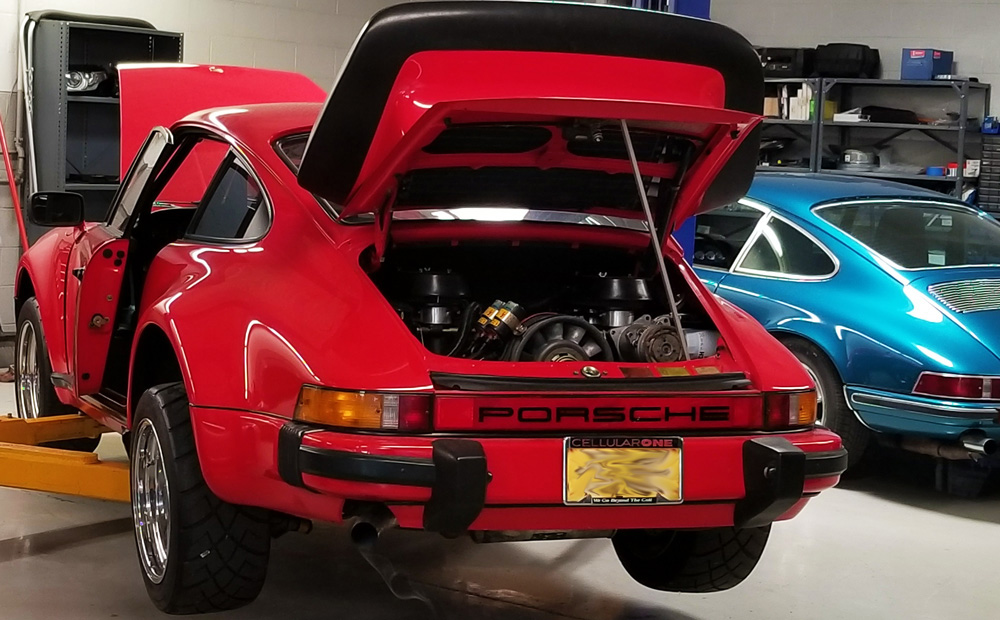 automotive repair example - porsche 911