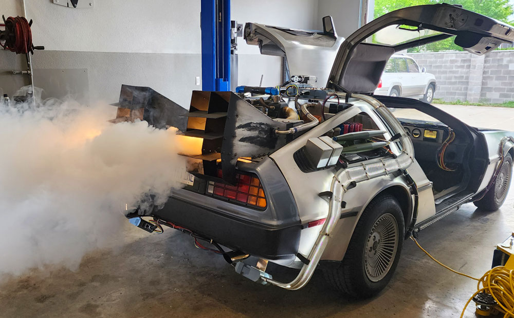 niche car pre-purchase vehicle inspection - Delorean