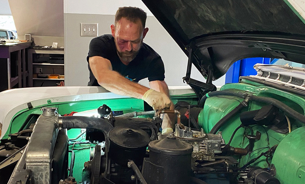 classic cadillac engine re-building
