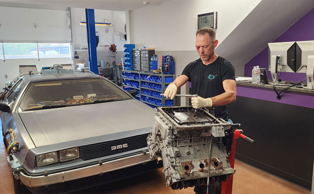 DeLorean engine re-building and service