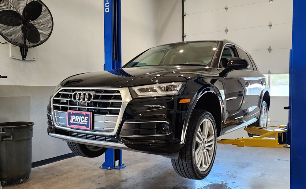 luxury vehicle pre-purchase vehicle inspection - audi Q8