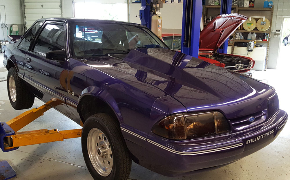 80s and 90s era pre-purchase vehicle inspections Dallas - 90s ford mustang