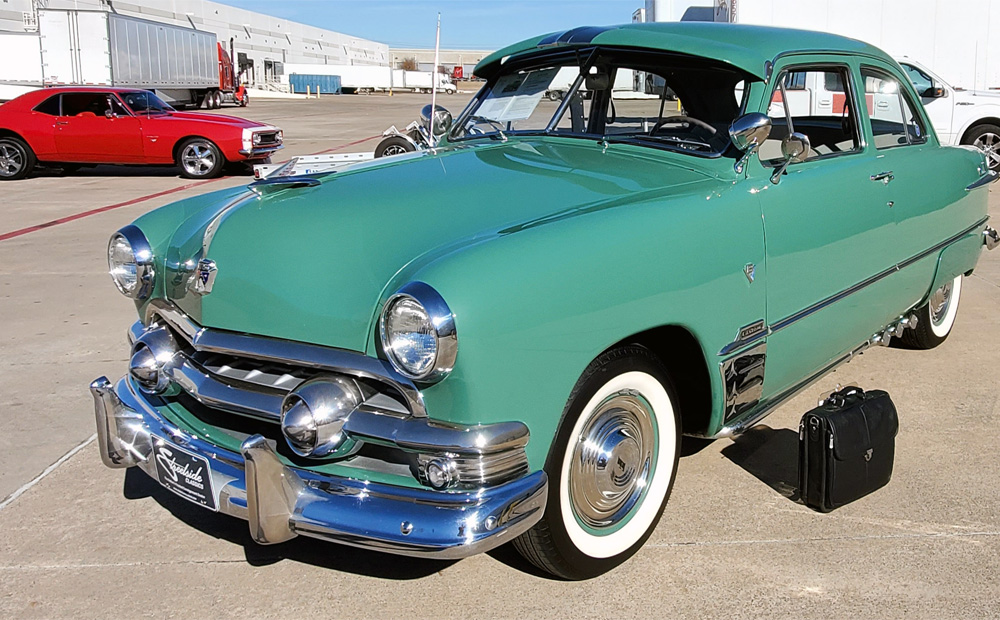 antique pre-purchase vehicle inspection - 50s ford custom deluxe