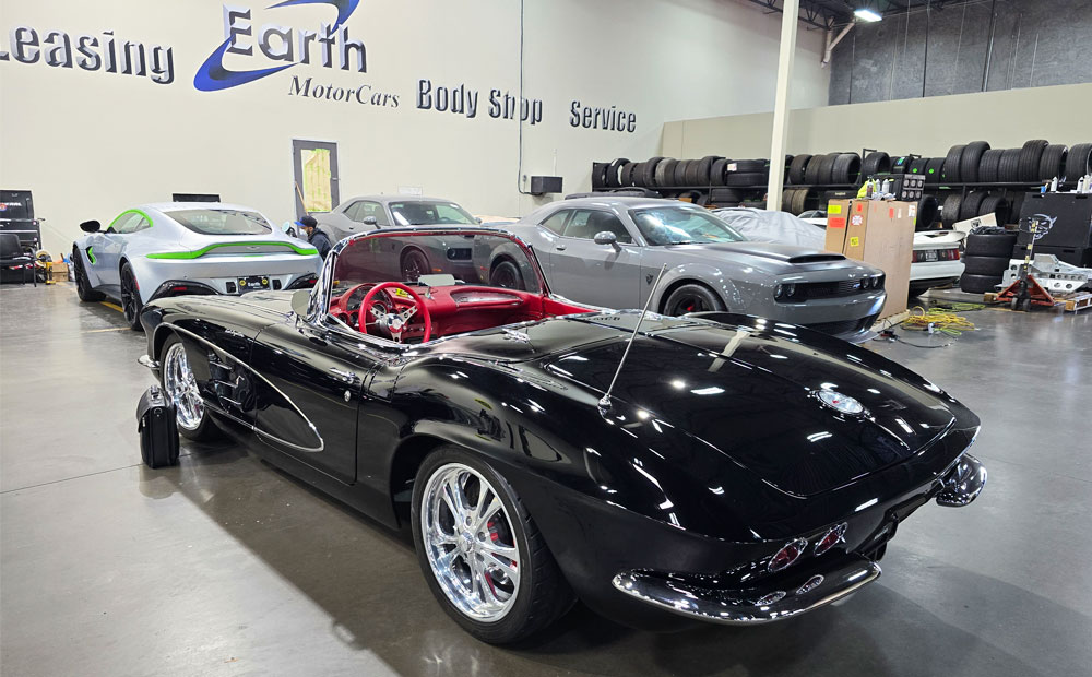 classic corvette pre-purchase vehicle inspection - body and paint inspection
