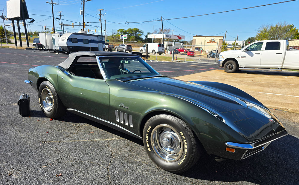 classic corvette pre-purchase inspection - c3 corvette convertible
