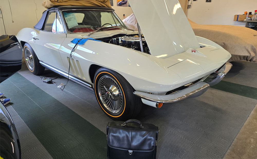 classic corvette pre-purchase inspection - c2