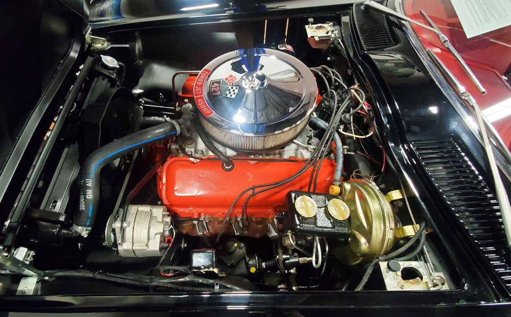 c2 corvette - classic corvette inspection - engine inspection