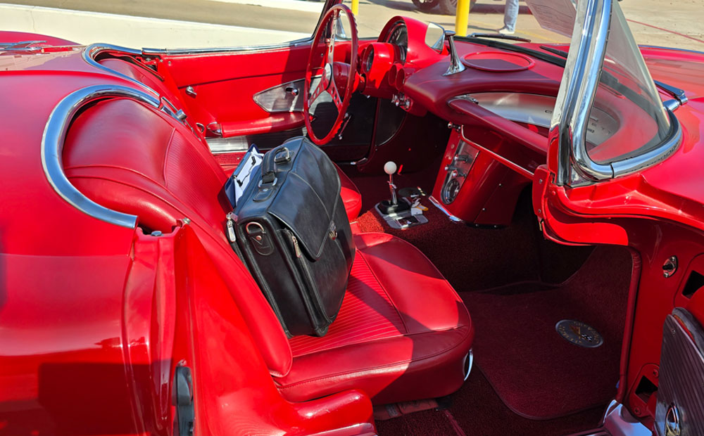 classic corvette pre-purchase inspection - inspector specialist - C1 corvette convertible