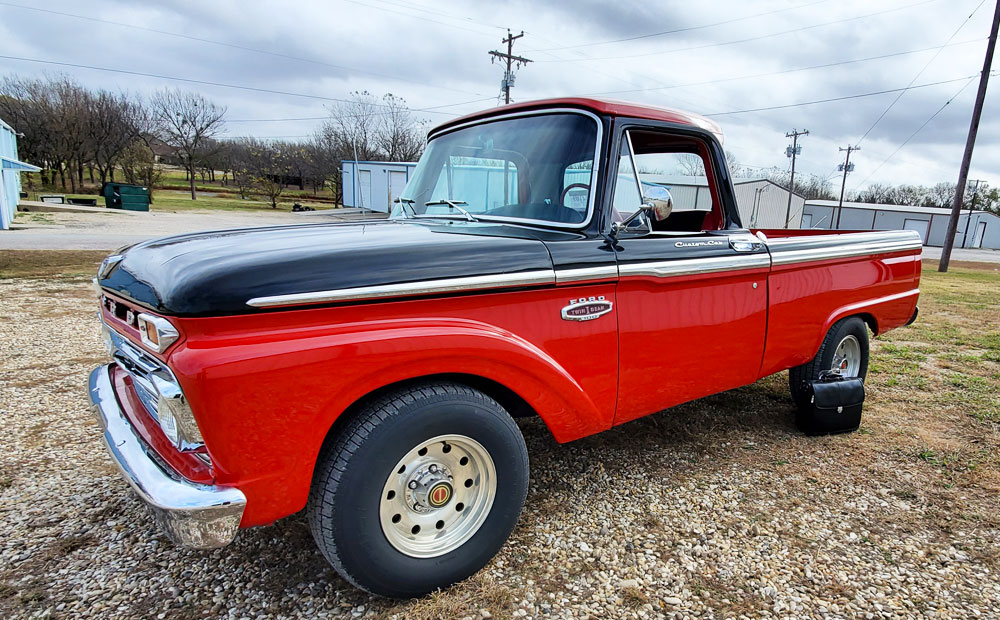 classic and antuque truck pre-purchase inspection - ford f100