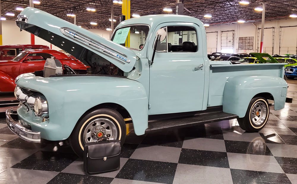 On-site pre-purchase classic truck inspection