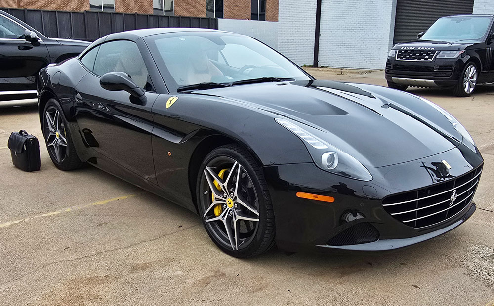 pre-owned exotic car pre-purchase inspection - ferrari california