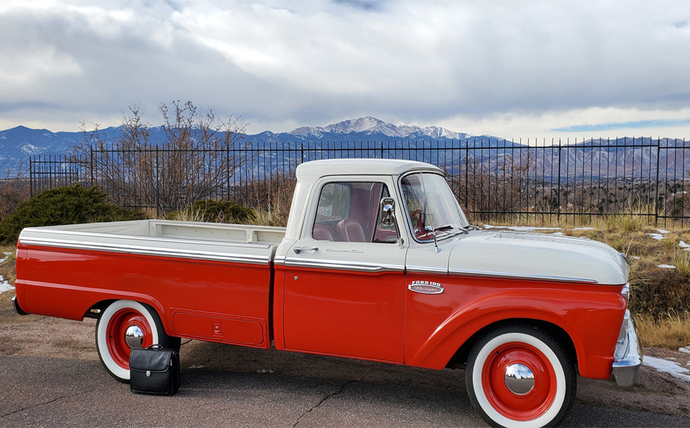 Extended-travel pre-purchase classic truck inspection