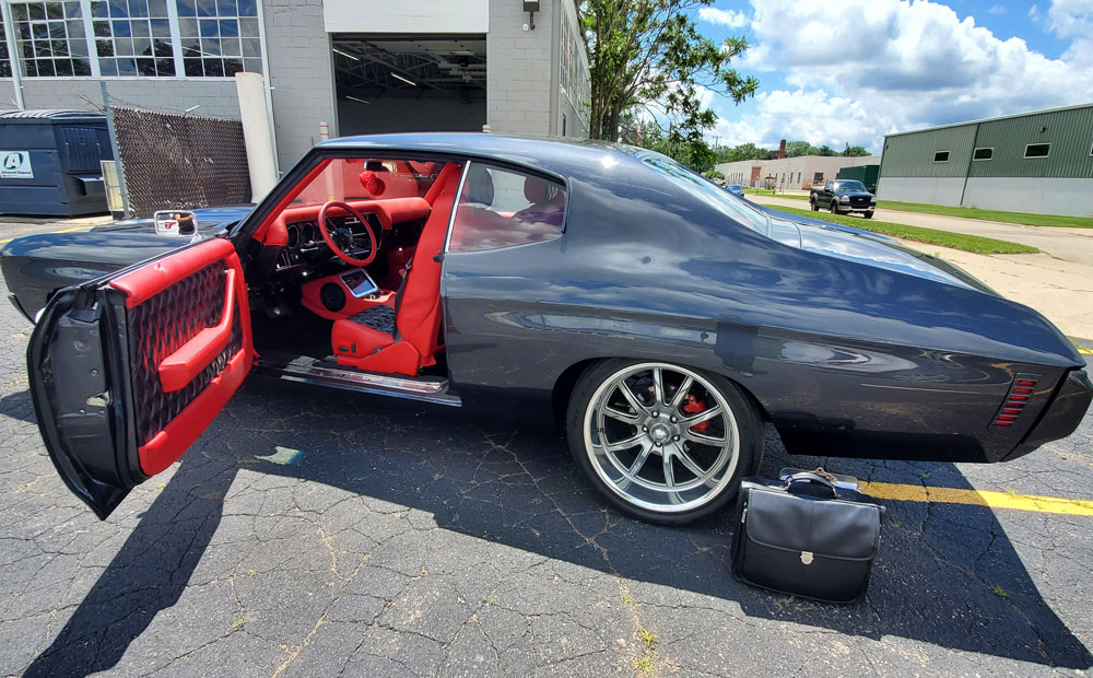 resto-mod pre-purchase car inspection in Garland, Texas - chevy chevelle ls swap