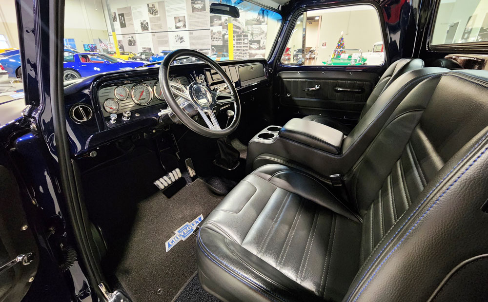 66 chevy resto-mod truck inspection - custom interior inspection
