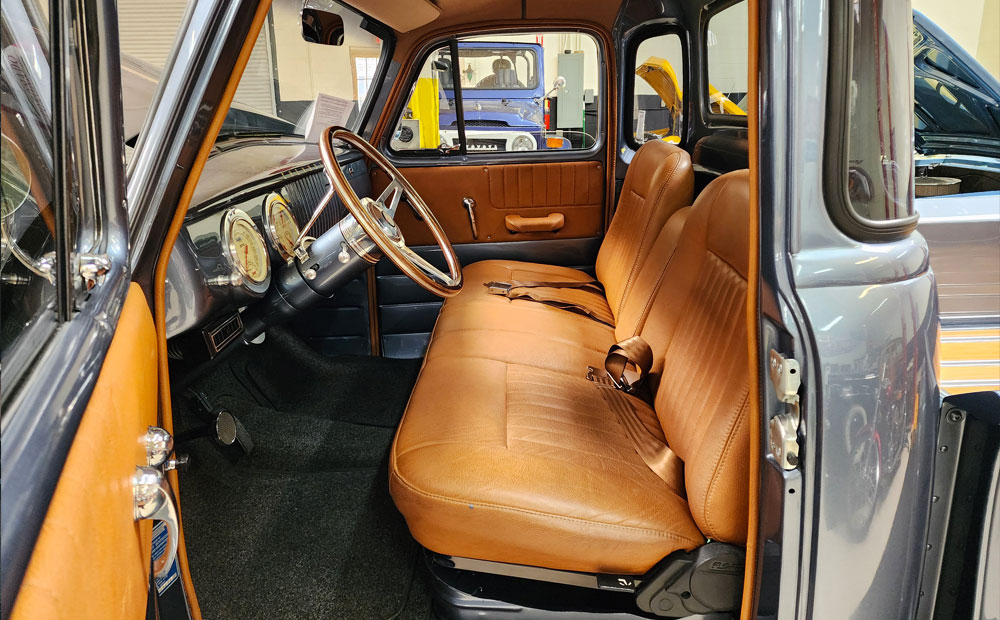 chevy 3100 resto-mod - resto-mod pre-purchase vehicle inspection - interior inspection