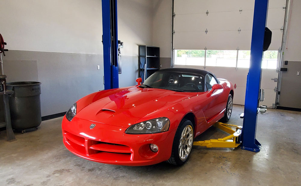 sports car pre-purchase inspection - viper