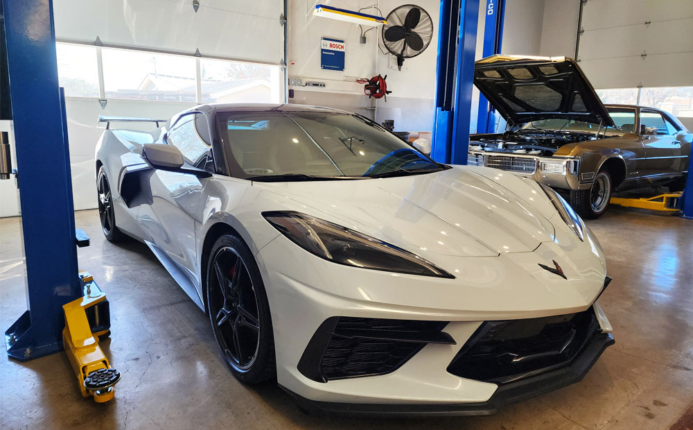 In-house sports car pre-purchase inspection