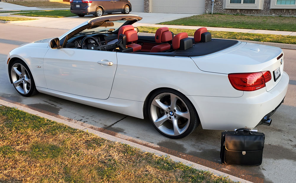 pre-purchase sports car inspection - bmw